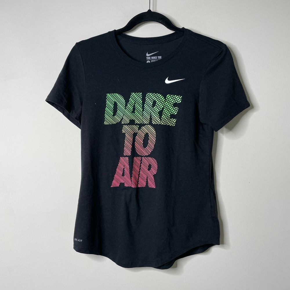 Nike Black Dri-Fit Athletic Cut Shirt Small